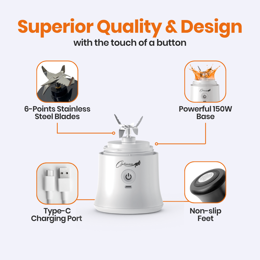 Optimum Nutriforce Mini - The only portable blender you’ll need