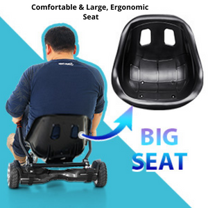 hoverboard go kart attachment