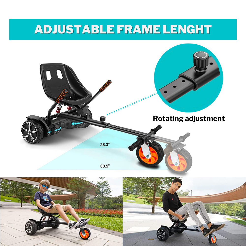 Wagon For Kids Yabbay Eco-Friendly Hoverboard Go Kart Attachent With ...