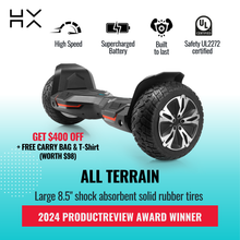 australia best hoverboard all terrain 8,5inch UL2272 certified christmas offer