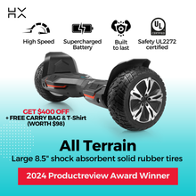 australia best hoverboard all terrain 8,5inch UL2272 certified christmas offer
